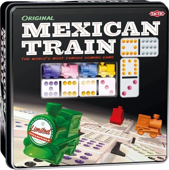 Tactic Mexican Train Tin Box 1 Tactic Mexican Train Tin Box