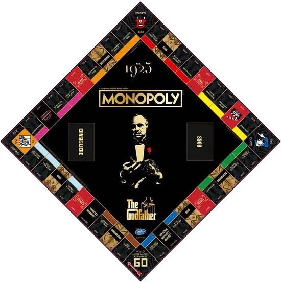 The Godfather Monopoly - Bordspel - Engelstalig 5 The Godfather Monopoly - Bordspel - Engelstalig - Afbeelding 5
