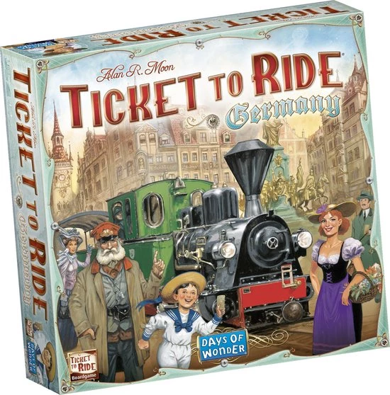 Days Of Wonder Ticket To Ride Germany - Bordspel 6 Days Of Wonder Ticket To Ride Germany - Bordspel - Afbeelding 6