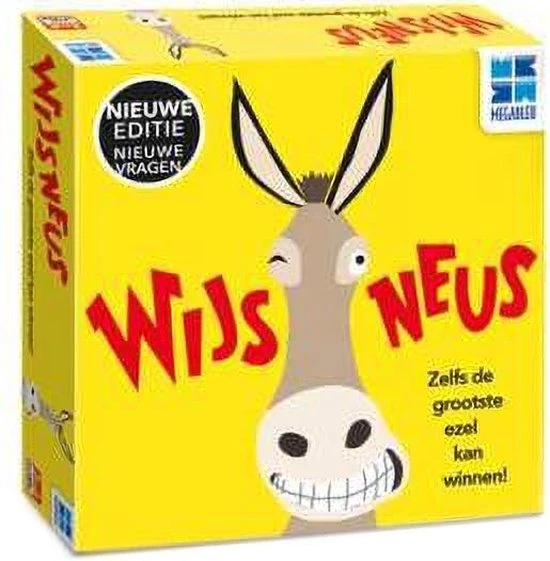 Megableu Wijsneus - Bordspellen - Gezelschapsspel Voor Familie - Quiz Kaartspel 4 Megableu Wijsneus - Bordspellen - Gezelschapsspel Voor Familie - Quiz Kaartspel - Afbeelding 4