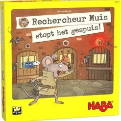 Haba Bordspel Rechercheur Muis Stopt Het Gespuis! (nl)