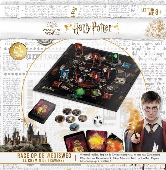 Wizarding World Of Harry Potter Harry Potter - Diagon Alley Dash - Race Op De Wegisweg - Bordspel - Gezelsschapsspel 6 Wizarding World Of Harry Potter Harry Potter - Diagon Alley Dash - Race Op De Wegisweg - Bordspel - Gezelsschapsspel - Afbeelding 6