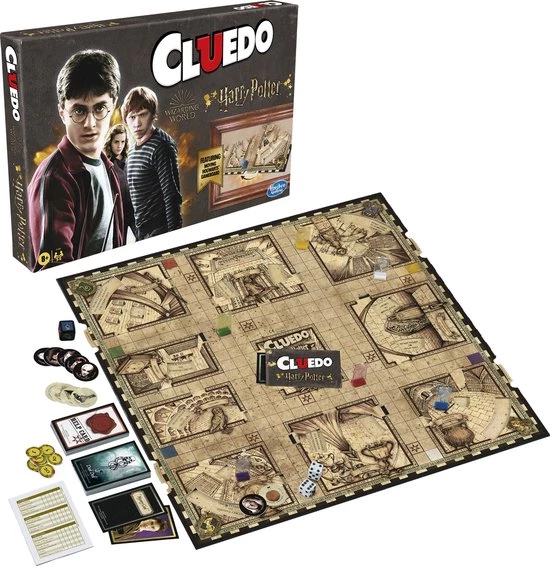 Hasbro Gaming Clue: Harry Potter Editie - Bordspel (Engelstalig) 9 Hasbro Gaming Clue: Harry Potter Editie - Bordspel (Engelstalig) - Afbeelding 9