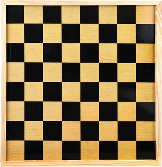 Longfield Games Schaak/dambord. Afm. 40 X 40 Cm. Verpakt In Shrink 3 Longfield Games Schaak/dambord. Afm. 40 X 40 Cm. Verpakt In Shrink - Afbeelding 3