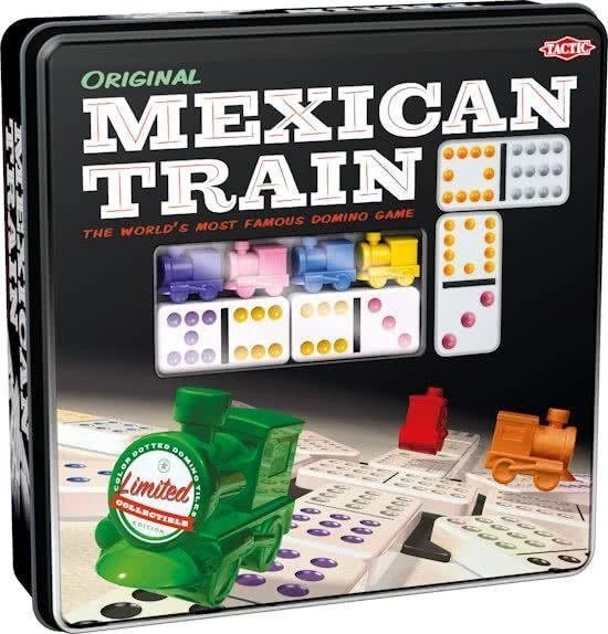 Tactic Mexican Train Tin Box 6 Tactic Mexican Train Tin Box - Afbeelding 6