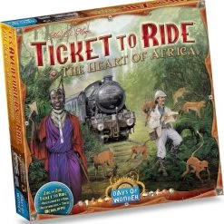 Days Of Wonder Ticket To Ride Afrika - Uitbreiding - Bordspel 11 Days Of Wonder Ticket To Ride Afrika - Uitbreiding - Bordspel -Bordspellen Verkoopwinkel 550x575 1