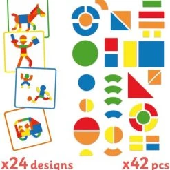 Djeco Magneetkoffer Geoform -Bordspellen Verkoopwinkel 550x575 6