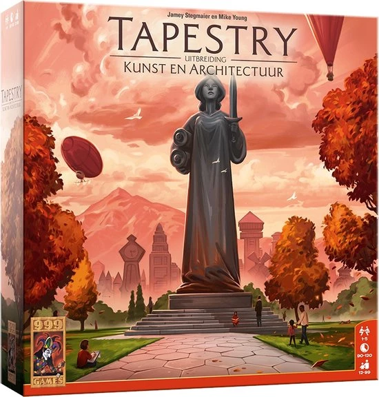 999 Games Tapestry Uitbreiding: Kunst & Architectuur Bordspel 2 999 Games Tapestry Uitbreiding: Kunst & Architectuur Bordspel - Afbeelding 2