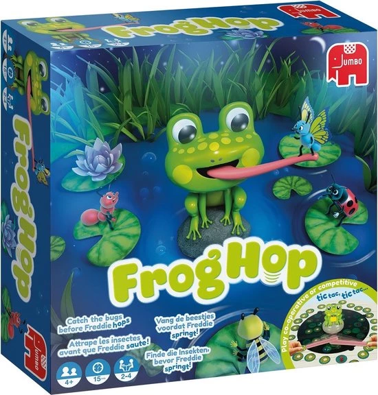 Jumbo Frog Hop - Kinderspel 11 Jumbo Frog Hop - Kinderspel - Afbeelding 11