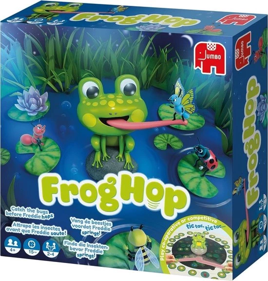 Jumbo Frog Hop - Kinderspel 1 Jumbo Frog Hop - Kinderspel