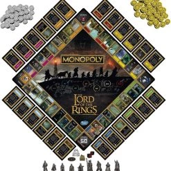 Hasbro Monopoly - Lord Of The Rings Editie - Nieuwe Versie - Engelstalig Bordspel -Bordspellen Verkoopwinkel 550x580 12