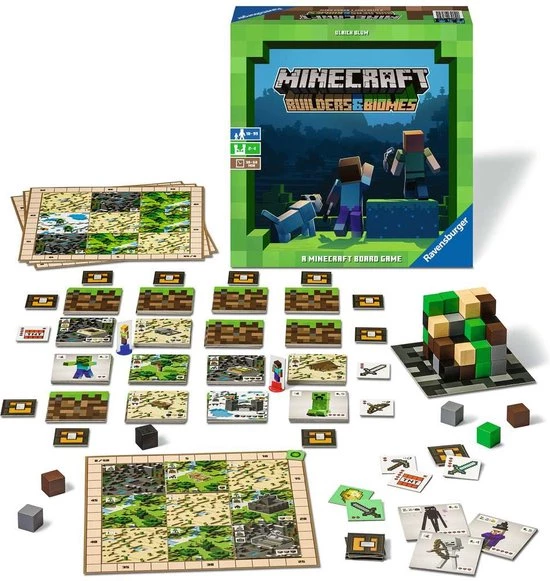 Ravensburger Minecraft - Bordspel 5 Ravensburger Minecraft - Bordspel - Afbeelding 5