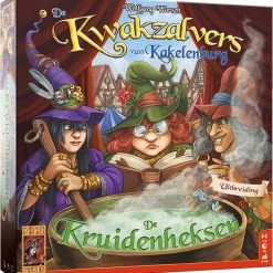 999 Games De Kwakzalvers Van Kakelenburg: De Kruidenheksen Uitbreiding Bordspel -Bordspellen Verkoopwinkel 550x582 12