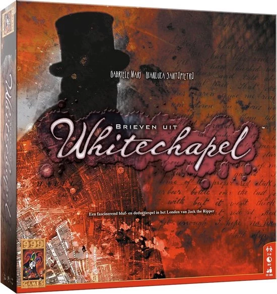 999 Games Brieven Uit Whitechapel Bordspel 1 999 Games Brieven Uit Whitechapel Bordspel