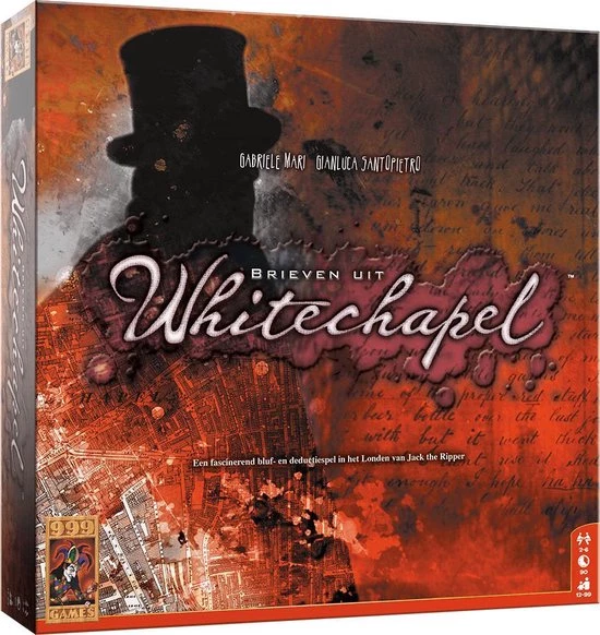 999 Games Brieven Uit Whitechapel Bordspel 12 999 Games Brieven Uit Whitechapel Bordspel - Afbeelding 12