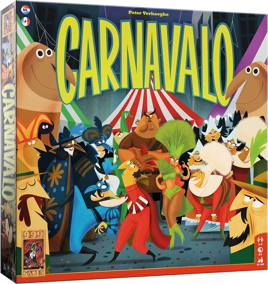 999 Games Carnavalo Bordspel 8 999 Games Carnavalo Bordspel - Afbeelding 8