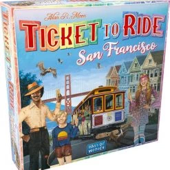 Days Of Wonder Ticket To Ride San Francisco - Bordspel 9 Days Of Wonder Ticket To Ride San Francisco - Bordspel -Bordspellen Verkoopwinkel 550x583 9