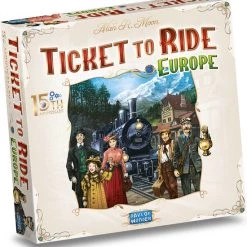 Days Of Wonder Ticket To Ride Europe 15th Anniversary - Bordspel -Bordspellen Verkoopwinkel 550x586 1