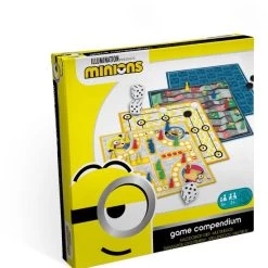 Minions - Verschrikkelijke Ikke - 4-in-1 Spellendoos - Ladderspel - Molenspel - Dammen - Ludo Mens-Erger-Je-Niet) - Bordspel) -Bordspellen Verkoopwinkel 550x586 12