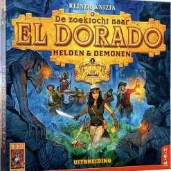 999 Games De Zoektocht Naar El Dorado: Helden & Demonen Uitbreiding Bordspel