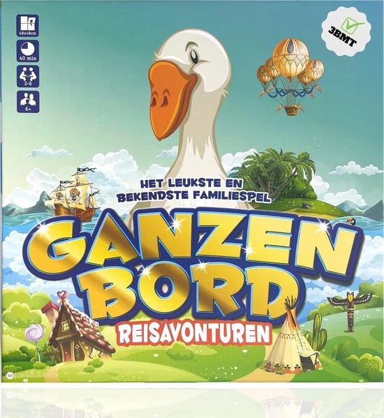 3 BMT 3BMT Ganzenbord Bordspel Voor Kinderen 1 3 BMT 3BMT Ganzenbord Bordspel Voor Kinderen