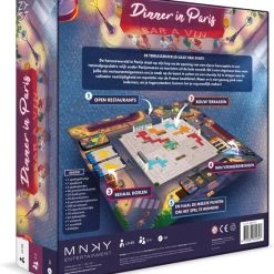 MNKY Entertainment Dinner In Paris - Bordspel 8 MNKY Entertainment Dinner In Paris - Bordspel -Bordspellen Verkoopwinkel 550x602 8