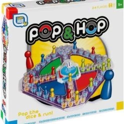Pop En Hop - Mens Erger Je Niet Variant - Bordspel Voor Kinderen | Grafix -Bordspellen Verkoopwinkel 550x615 6