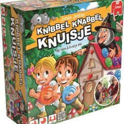 Jumbo Knibbel Knabbel Knuisje NL/FR - Kinderspel -Bordspellen Verkoopwinkel 550x624