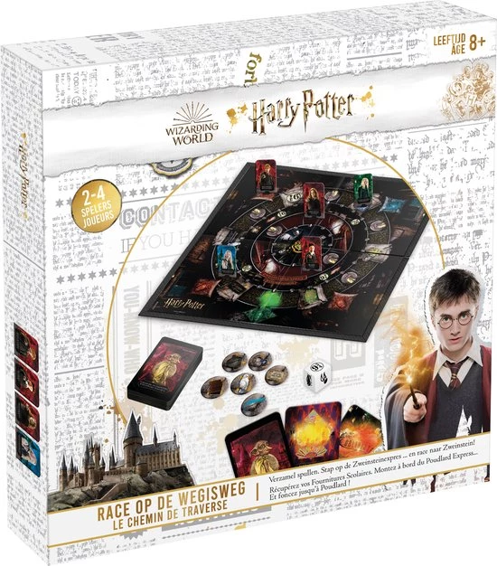 Wizarding World Of Harry Potter Harry Potter - Diagon Alley Dash - Race Op De Wegisweg - Bordspel - Gezelsschapsspel 7 Wizarding World Of Harry Potter Harry Potter - Diagon Alley Dash - Race Op De Wegisweg - Bordspel - Gezelsschapsspel - Afbeelding 7