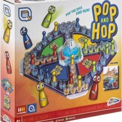 Pop En Hop - Mens Erger Je Niet Variant - Bordspel Voor Kinderen | Grafix -Bordspellen Verkoopwinkel 550x630 2
