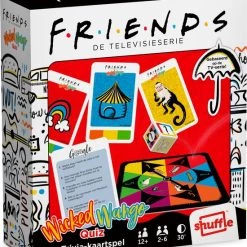 Shuffle Friends - Wicked Wango Quiz - Friends Tv Serie - Bamboozled - Gezelschapsspel - Bordspel - Kaartspel - Trivia -Bordspellen Verkoopwinkel 550x636 5