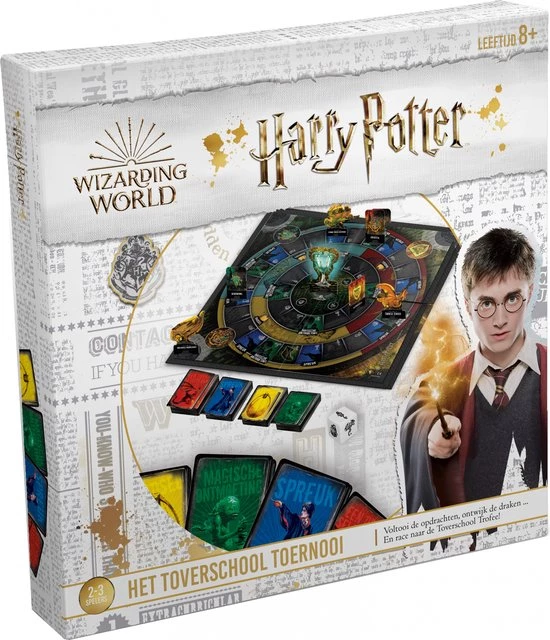 Wizarding World Of Harry Potter Harry Potter - Triwizard Cup Race - Toverschool Toernooi - Bordspel - Gezelsschapsspel 6 Wizarding World Of Harry Potter Harry Potter - Triwizard Cup Race - Toverschool Toernooi - Bordspel - Gezelsschapsspel - Afbeelding 6