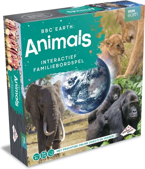 Identity Games BBC Earth: Animals Dierenquiz Bordspel 7 Identity Games BBC Earth: Animals Dierenquiz Bordspel - Afbeelding 7