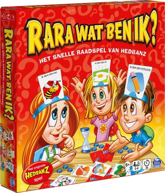 Spin Master Rara Wat Ben Ik - Bordspel 5 Spin Master Rara Wat Ben Ik - Bordspel - Afbeelding 5