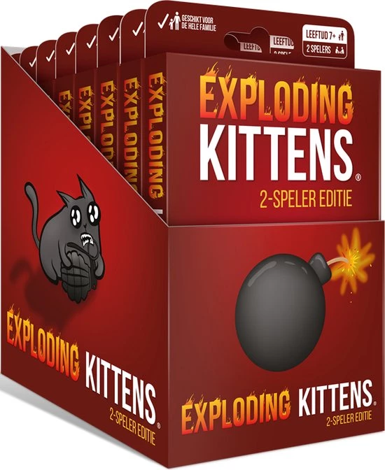 Exploding Kittens Voor 2 Spelers 6 Exploding Kittens Voor 2 Spelers - Afbeelding 6