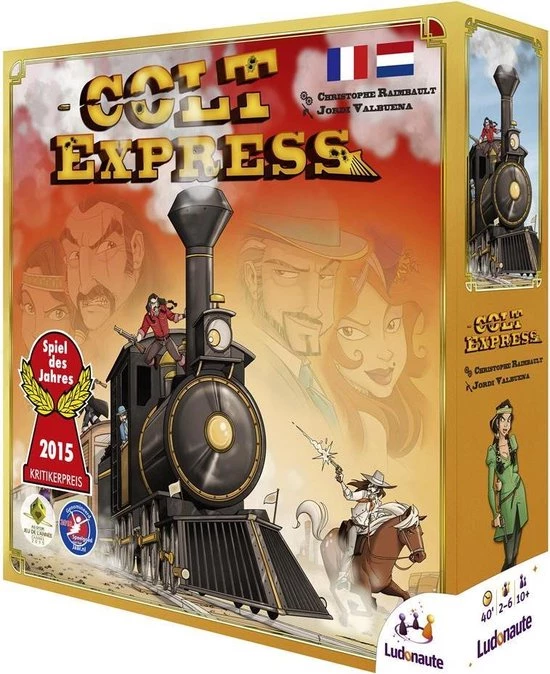 Ludonaute Colt Express - Bordspel 1 Ludonaute Colt Express - Bordspel