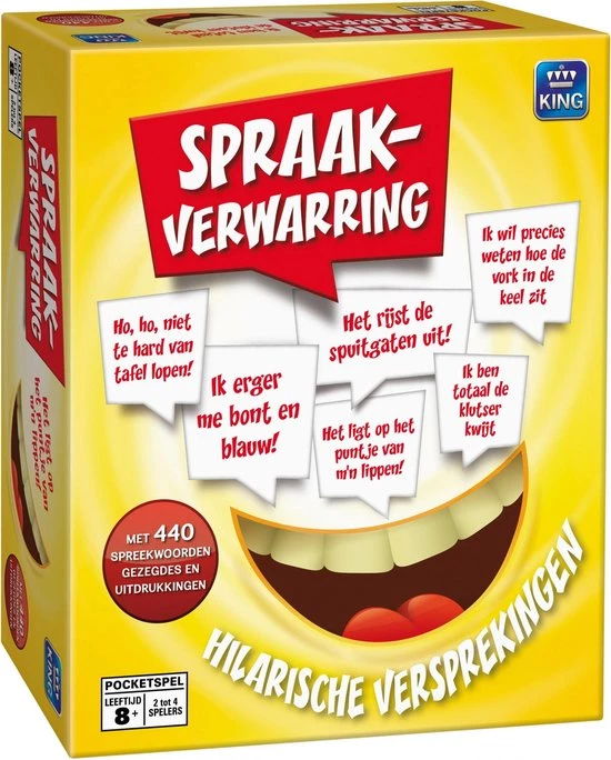 King Gezelschapsspel Spraakverwarring 1 King Gezelschapsspel Spraakverwarring
