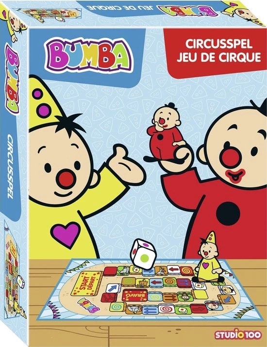 Bumba Bordspel - Circus - Reisspel 1 Bumba Bordspel - Circus - Reisspel