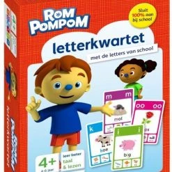 Zwijsen Rompompom - Letterkwartet