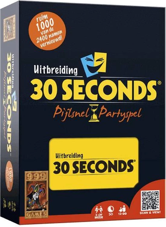 999 Games 30 Seconds ® Uitbreiding Bordspel 6 999 Games 30 Seconds ® Uitbreiding Bordspel - Afbeelding 6