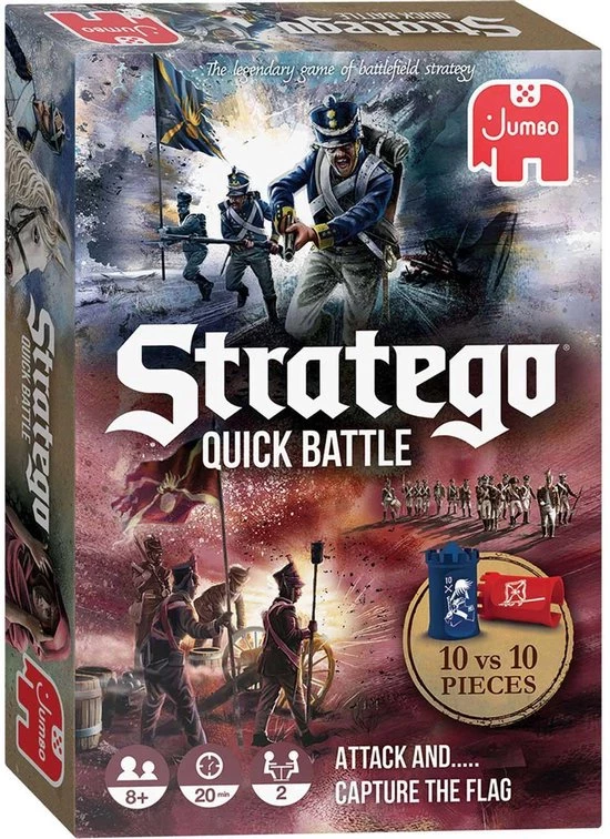 Jumbo Stratego Quick Battle - Bordspel 10 Jumbo Stratego Quick Battle - Bordspel - Afbeelding 10