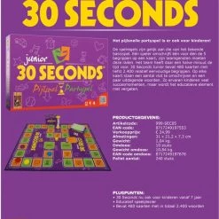 999 Games 30 Seconds Junior Bordspel -Bordspellen Verkoopwinkel 550x773