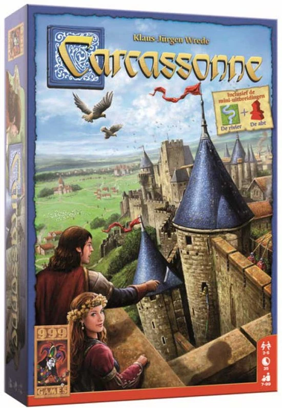 999 Games Carcassonne Basisspel Bordspel 1 999 Games Carcassonne Basisspel Bordspel