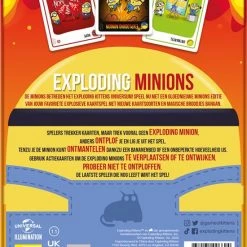 Exploding Kittens Exploding Minions - Nederlandstalig Kaartspel -Bordspellen Verkoopwinkel 550x800