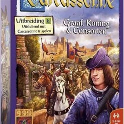 999 Games Carcassonne: Graaf, Koning En Consorten Uitbreiding Bordspel