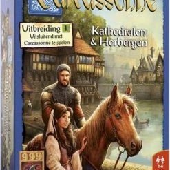 999 Games Carcassonne: Kathedralen & Herbergen Uitbreiding Bordspel -Bordspellen Verkoopwinkel 550x807 5