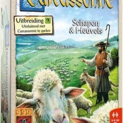 999 Games Carcassonne: Schapen & Heuvels Uitbreiding Bordspel -Bordspellen Verkoopwinkel 550x807 8