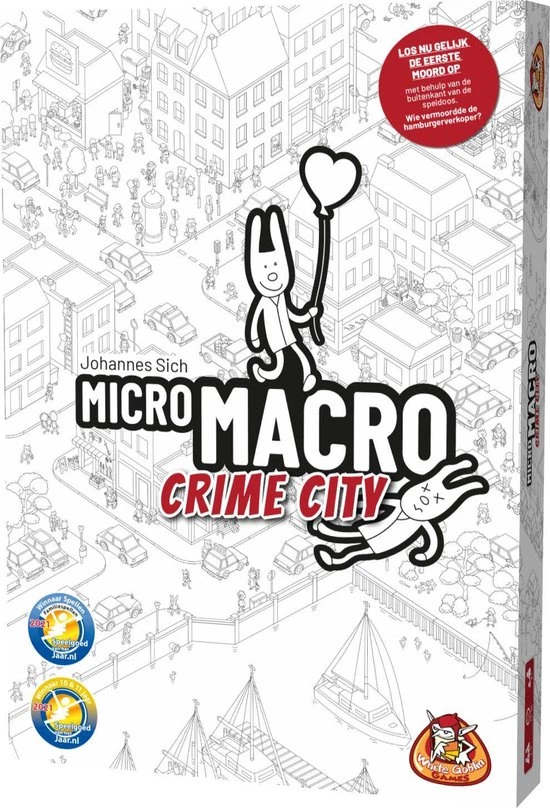 White Goblin Games Kaartspel Micromacro Crime City 3 White Goblin Games Kaartspel Micromacro Crime City - Afbeelding 3