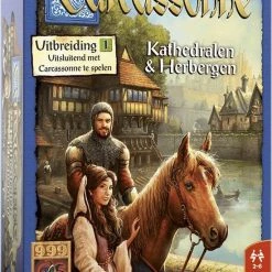 999 Games Carcassonne: Kathedralen & Herbergen Uitbreiding Bordspel -Bordspellen Verkoopwinkel 550x808 4