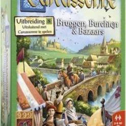 999 Games Carcassonne: Bruggen, Burchten En Bazaars Uitbreiding Bordspel 15 999 Games Carcassonne: Bruggen, Burchten En Bazaars Uitbreiding Bordspel -Bordspellen Verkoopwinkel 550x809